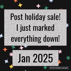I am marking everything down. Making room for new for 2025! Check it out.